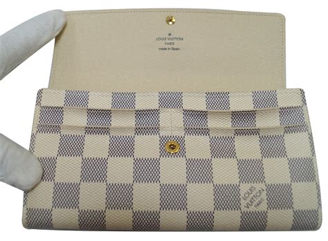 louis vuitton damier azur sarah wallet|lv sarah wallet damier.